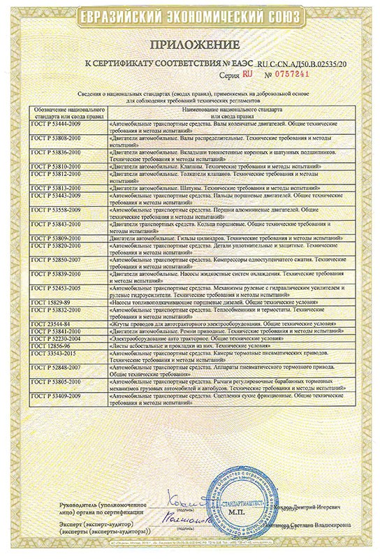 Сертификат соответствия - фото 26
