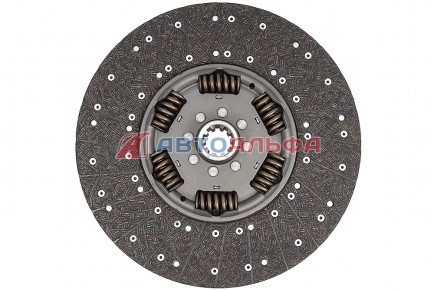 207.110 Диск сцепления ведомый КАМАЗ 1878000206 (аналог SACHS) - BOVIA - 400х267