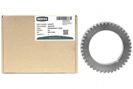143.877 Шестерня коленвала КАМАЗ дв. Cummins ISLe, C 3918776, 3918380, 3907645 - BOVIA - 400х267