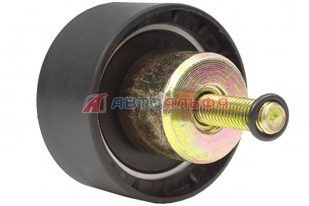 143.718 Ролик для натяжителя ремня КАМАЗ, НЕФАЗ дв. Cummins ISBe, 6ISBe, ISLe 4987968,4892356,4936437 (пластмассовый) - BOVIA - 400х267