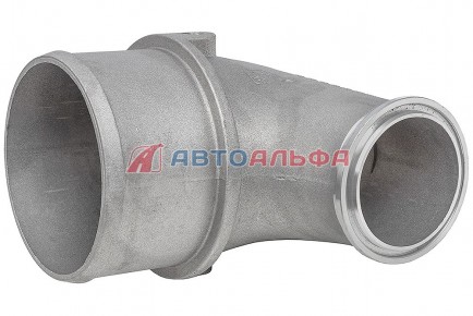 143.252 Патрубок забора воздуха угловой КАМАЗ дв. Cummins ISLe, QSL 3883977 - BOVIA - 400х267