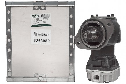 113.111 Компрессор 1-но цилиндровый ВАЛДАЙ дв. Cummins ISF 3.8 5268950 - BOVIA - 400х267