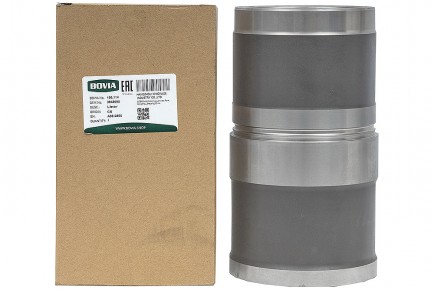 106.114 Гильза цилиндра КАМАЗ дв. Cummins L, QSL, ISLe, 6CT 3948095, 3800328, 3944344 стандарт - BOVIA - 400х267