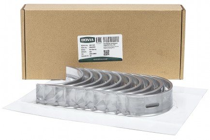 103.124 Вкладыш коленвала коренной нижний стандарт КАМАЗ дв. Cummins 6CT, ISC, L 3944153, 3901590 - BOVIA - 400х267