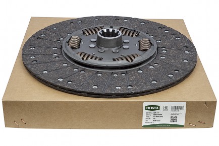 207.111 Диск сцепления ведомый КАМАЗ 1878000205 (аналог SACHS) - BOVIA - 400х267