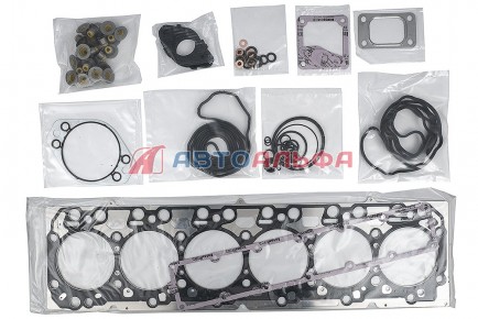 175.159 Комплект прокладок верхний КАМАЗ дв. Cummins 6ISBe 4955229 - BOVIA - 400х267