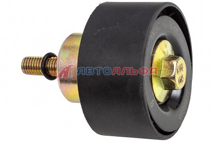 143.334 Ролик обводной гладкий КАМАЗ, НЕФАЗ дв. Cummins ISBe, 6CT, L 4936437, 4892356, 4987968, 3978324 (пластмассовый) - BOVIA - 400х267