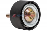 143.334 Ролик обводной гладкий КАМАЗ, НЕФАЗ дв. Cummins ISBe, 6CT, L 4936437, 4892356, 4987968, 3978324 (пластмассовый) - BOVIA - 200х133