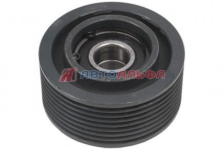 143.335 Ролик обводной КАМАЗ, ВАЛДАЙ, ПАЗ дв. Cummins 6ISBe, ISF3.8, 6CT, ISLe, L 5256103, 4991240 - BOVIA - 400х267