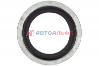 170.222 Шайба уплот. поддон картера КАМАЗ дв. Cummins ISBe 3287561 (М20) - BOVIA - 200х133