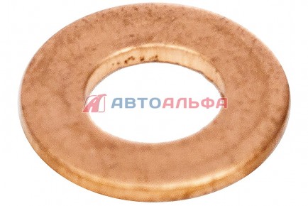 170.228 Шайба форсунки медная КАМАЗ, ПАЗ, ГАЗЕЛЬ дв. Cummins ISLe, 6CT, L, ISF2.8, ВТ 3906659, 3920174 - BOVIA - 400х267