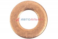 170.228 Шайба форсунки медная КАМАЗ, ПАЗ, ГАЗЕЛЬ дв. Cummins ISLe, 6CT, L, ISF2.8, ВТ 3906659, 3920174 - BOVIA - 200х133