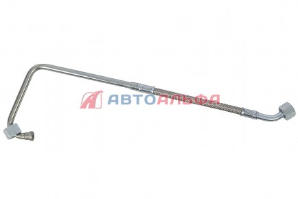 171.198 Трубка подачи масла к турбине КАМАЗ, НЕФАЗ дв. Cummins QSB6.7 3976464 - BOVIA - 400х267