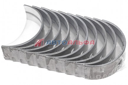 103.115 Вкладыш коленвала коренной верхний ремонт. (0.25 мм) КАМАЗ, НЕФАЗ дв. Cummins ISBe, BТ 3929017, 4938933, 3978818 - BOVIA - 400х267