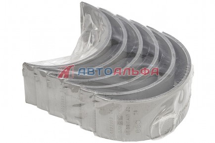 104.111 Вкладыш коленвала шатунный нижний ремонт. (0.5 мм) КАМАЗ дв. Cummins ISBe, ВТ 4892796, 4893693 - BOVIA - 400х267