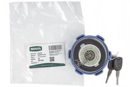 143.191 Крышка бачка мочевины (с ключами) КАМАЗ дв. Cummins ISBe Евро-4 5285798 - BOVIA - 400х267