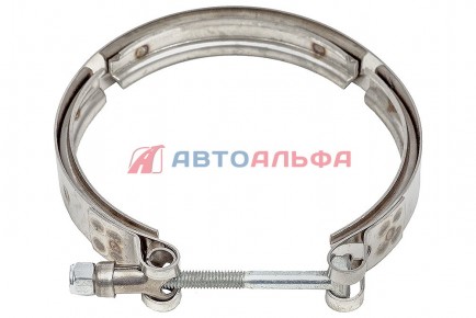 171.182 Хомут ленточный V-образный (109 мм) КАМАЗ дв. Cummins 6СТ, ISLe 3415546 - BOVIA - 400х267
