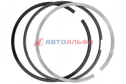 112.110 Кольца поршневые стандарт КАМАЗ дв. Cummins ISLe 4955651 (3928294+3921919+5320276) (к-т) - BOVIA - 400х267