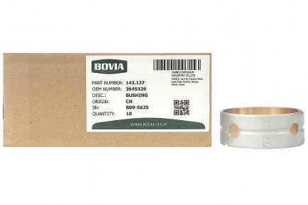 143.127 Втулка КАМАЗ дв. Cummins ISLe, L, 6CT 3945329, 3901685 распредвала - BOVIA - 400х267